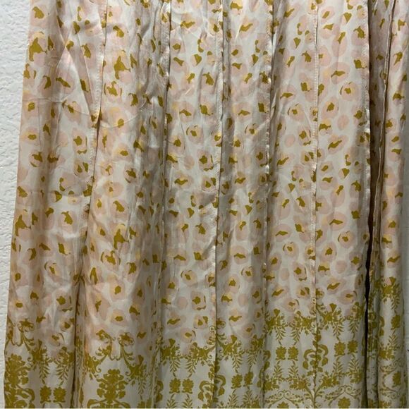 Pipes & Shaw 100% silk skirt long - Picture 5 of 10